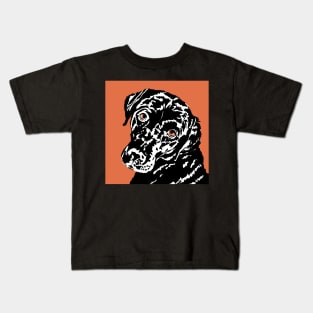 Mollie the Black Labrador Dog Kids T-Shirt